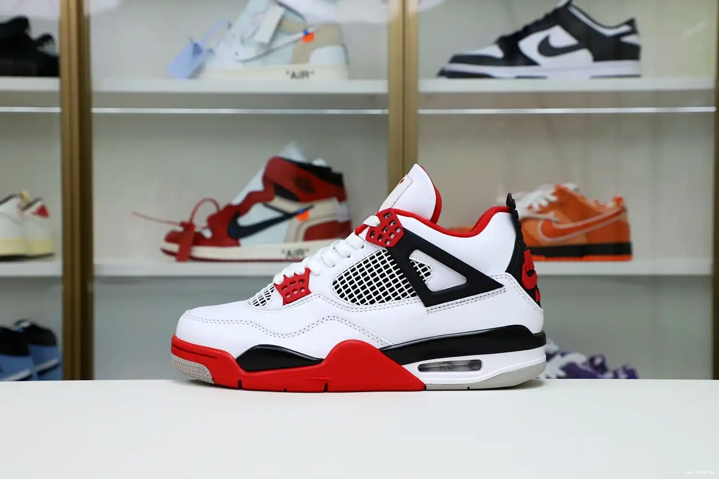 JORDAN 4 2012 RED' AIR RETRO 'FIRE Kimikick 0503